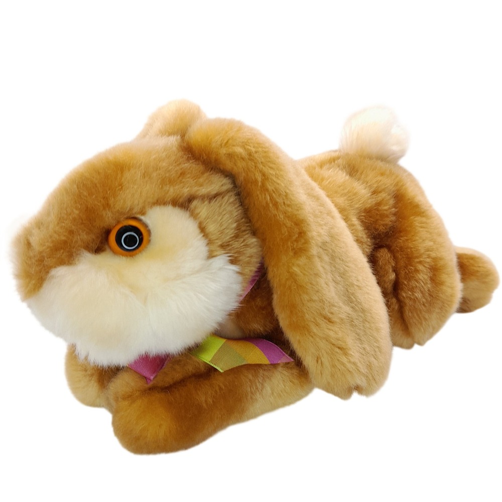 Dan Dee Collectors Choice Plush Bunny Rabbit Brown Floppy Ear Easter Stuffed Toy